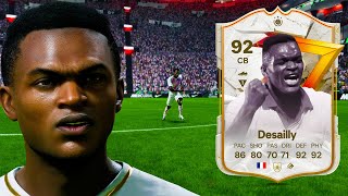 92 Golazo Icon Desailly Player Review  EA FC 24 [upl. by Zoila]