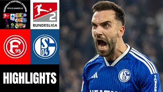 Fortuna Düsseldorf vs FC Schalke 0414Spieltag Bundesliga 2 Highlights [upl. by Anniala]