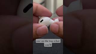 How to replace the Airpod 2 Pro tips apple airpods airpodspro airpods2 [upl. by Assilanna]