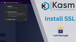 Kasm Workspaces SSL Certificates with Lets Encrypt [upl. by Waneta]