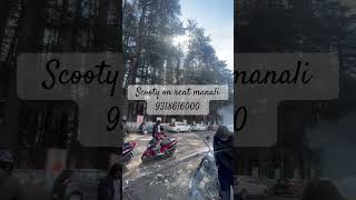 Scooty on Rent in Manali bikerent bikerental manalibiketrip manalitrip [upl. by Emmery715]