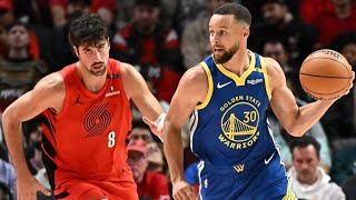 Golden State Warriors vs Portland Trail Blazers  Full Game Highlights  October 23 2024 NBA Season [upl. by Learrsi84]