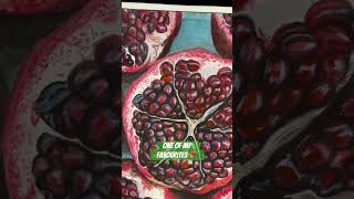 Watercoloursart drawing artwork sketch artist watercolor trending fruits artwork painting [upl. by Ranilopa418]