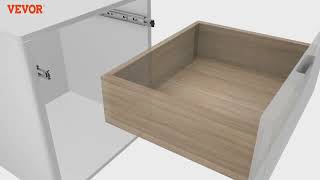 VEVOR Drawer Slides SoftClose Heavy Duty Full Extension  Upgrade Your Kitchen [upl. by Ximenes352]