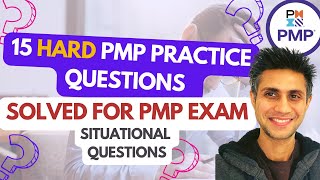 PMP Practice Questions  Situational PMP questions  PMP Exam Prep 2022 [upl. by Anilorac]