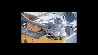 CNC pipe bending machine for electric bicycle handle bicyclehandle cncpipebendingmachine [upl. by Pepita]