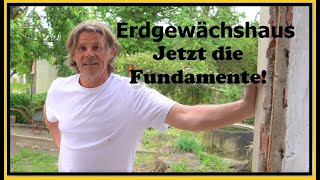 Walipini DIY  Grube ausgehoben – Jetzt die Fundamente [upl. by Tound]