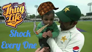 Sarfraz Ahmed SON 10 rupee de turture interview pak vs eng test [upl. by Auqined688]