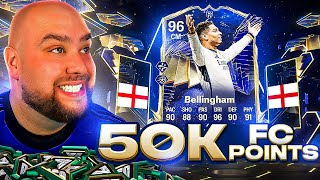 TOTY BELLINGHAM 50K FC Points Decide My Team TOTY R9 IN A PACK [upl. by Rizzi]