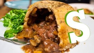 STEAK AND MUSHROOM PUDDING RECIPE  SORTED [upl. by Marlowe]