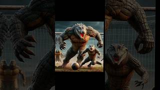 Football competition olympic football hybridcreature shorts viralvideo ai lion king horse [upl. by Miehar]