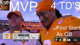 The 2024 Season Looks Bright For Nico Iamaleava amp Tennessee With The Dominant Win Against Iowa [upl. by Araf]