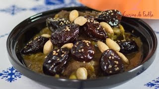 Tajine de boeuf aux pruneaux طاجين اللحم بالبرقوق [upl. by Htebsle751]