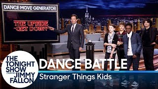 Dance Battle with the Stranger Things Kids [upl. by Notsa]