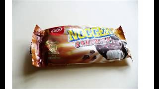 ALGIDA UK NOGGER ICE CREAM SANDWICH [upl. by Eliathan]