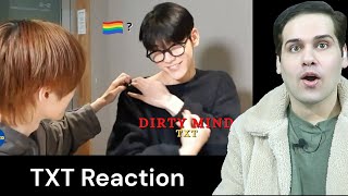 TXT are not dirty minded Part 2 Reaction [upl. by Ailegna33]