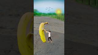 Banana 🍌 Creative videography 📲💡shorts shortvideo ytshorts youtubeshorts [upl. by Urbannai502]