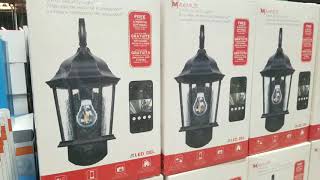 Costco Maximus Coach Light Security Cameras [upl. by Natty139]