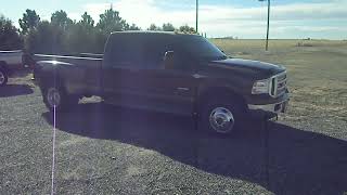 2347 2007 Ford F350 Dually King Ranch Pickup [upl. by Nnarefinnej]