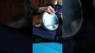 Darbuka split finger triplet training [upl. by Ashlan880]