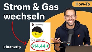 In 10 Minuten Strom amp Gas wechseln So einfach kannst Du sparen [upl. by Enytsirk]