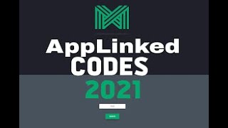 Best AppLinked Codes AND WHAT THEY CONTAIN [upl. by Anail60]