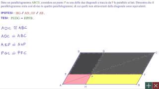 Geometria  Teoremi di equivalenza  Area del parallelogramma  Biennio [upl. by Alber]