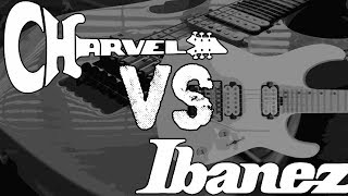 Charvel DK24 VS Ibanez Jem 7V [upl. by Bodnar]