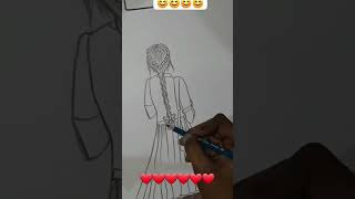 drawing artist artwork artshorts vairalvideo sketch short vairalvideo ❤❤❤ [upl. by Inalan]