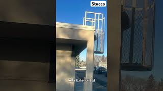 Alta Exterior Ltd Stucco Repair Edmonton stuccorepair [upl. by Natloz]