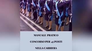 CONCORSO 45 DIRIGENTI PENITENZIARIA  CORSO DI PREPARAZIONE [upl. by Anaujnas]