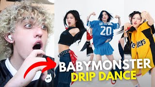 BABYMONSTER  ‘DRIP’ PERFORMANCE VIDEO  REACTION [upl. by Yrreb169]