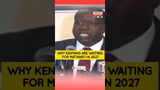 WHY KENYANS ARE WAITING FOR MATIANGI IN 2027 rutospeechtoday azimio matiangi citizentvlive [upl. by Edwards]