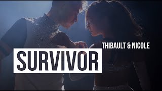 2WEI  Survivor  Thibault and Nicole Ramirez Choreography [upl. by Jane751]