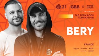 Bery 🇫🇷  GRAND BEATBOX BATTLE 2021 WORLD LEAGUE  Tag Team Loopstation Elimination [upl. by Weylin]