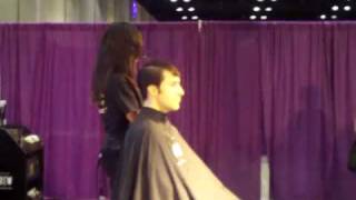 American Crew at the Worlds Fair of Hair amp Cosmetics [upl. by Auberta]