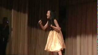 Thia Megia singing I Am Changing by Jennifer Holliday Age 12 [upl. by Rekoob566]