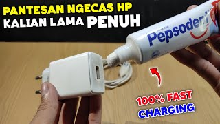 LANGSUNG PENUH  cara mengatasi charger hp yang lambat mengisi daya [upl. by Alliehs531]