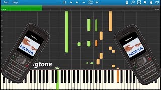 NOKIA 1208 RINGTONES IN SYNTHESIA [upl. by Arabele]