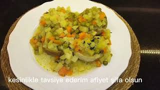 Zeytin Yağlı Enginar ve Et Suyu İle Bulgur Pilavı [upl. by Yeldar]