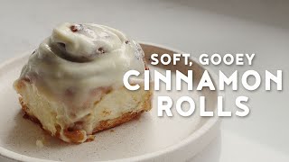 Soft Gooey Cinnamon Rolls Recipe [upl. by Dimah]