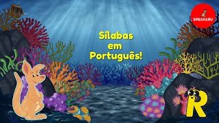 SPEAKARU SÍLABAS EM PORTUGUÊS RA RE RI RO RU  BRAZILIAN PORTUGUESE SYLLABLES [upl. by Ardnassac998]