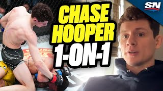 Chase Hooper Is Ready For An Old School UFC Style Of Fight [upl. by Piwowar336]