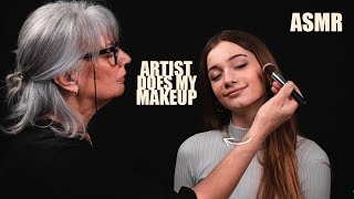 ASMR  MAKEUP ARTIST does my MAKEUP Makeup tutorial [upl. by Chicky]