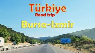 Bursa to Izmir Road Trip Around Turkey 2024 [upl. by Nonah]