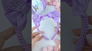 Crochet cute headband crochet handmade shorts [upl. by Naghem974]