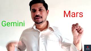 Mars in Gemini  Gemini Mars in Vedic Astrology [upl. by Azmuh752]