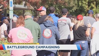 Battleground campaigning in North Carolina [upl. by Icaj496]