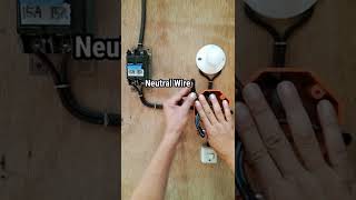 INSTALL CIRCUIT BREAKER1 BULB 1 SWITCHLINE TO NEUTRAL CONNECTIONShorts [upl. by Ramses]