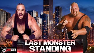 WWE 2K20 Braun Strowman vs Big Show  STYLESCLASH GAMING [upl. by Rowena]